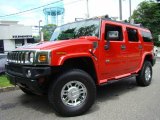 2007 Victory Red Hummer H2 SUV #12443163