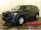 2018 Blue Steel Metallic GMC Terrain SLE #124790163