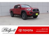 2018 Barcelona Red Metallic Toyota Tacoma TRD Off Road Double Cab 4x4 #124790094