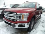 2018 Ruby Red Ford F150 XLT SuperCrew 4x4 #124790200