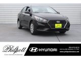 2018 Absolute Black Hyundai Accent SE #124790012