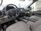 2018 Ford F150 XLT SuperCab 4x4 Earth Gray Interior