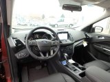 2018 Ford Escape SEL 4WD Charcoal Black Interior