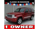2010 Inferno Red Crystal Pearl Jeep Liberty Limited 4x4 #124821967