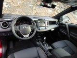 2018 Toyota RAV4 SE AWD Black Interior