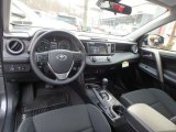 2018 Toyota RAV4 XLE AWD Hybrid Black Interior