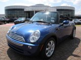 2008 Lightning Blue Metallic Mini Cooper Convertible #12459292