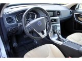 2017 Volvo V60 T5 Soft Beige/Off-Black Interior
