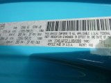 2018 Wrangler Unlimited Color Code for Chief Blue - Color Code: PQB