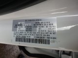 2018 CX-5 Color Code for Snowflake White Pearl Mica - Color Code: 25D