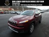 2018 Velvet Red Pearl Jeep Cherokee Limited 4x4 #124843097