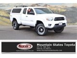 2015 Super White Toyota Tacoma V6 Access Cab 4x4 #124842643