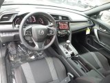 2018 Honda Civic Si Coupe Black Interior