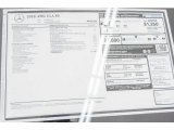 2018 Mercedes-Benz CLA AMG 45 Coupe Window Sticker