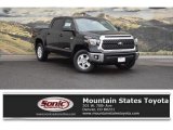 2018 Midnight Black Metallic Toyota Tundra SR5 CrewMax 4x4 #124842627