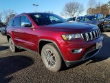 2018 Velvet Red Pearl Jeep Grand Cherokee Limited 4x4 #124890683