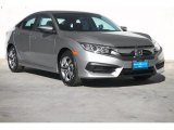 2018 Lunar Silver Metallic Honda Civic LX Sedan #124890744