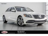 2018 designo Diamond White Metallic Mercedes-Benz S 450 Sedan #124890715