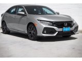 2018 Lunar Silver Metallic Honda Civic Sport Touring Hatchback #124890775