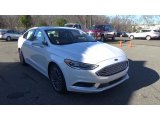 2018 White Platinum Ford Fusion SE AWD #124890822