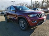2018 Velvet Red Pearl Jeep Grand Cherokee Limited 4x4 #124890686