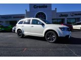 2018 White Noise Tri-Coat Dodge Journey Crossroad #124903884