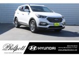 2018 Pearl White Hyundai Santa Fe Sport  #124903900