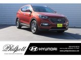 2018 Canyon Copper Hyundai Santa Fe Sport  #124903898