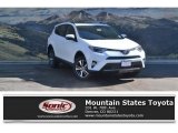 2018 Super White Toyota RAV4 XLE AWD #124914432