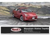 2018 Hypersonic Red Toyota Prius Four Touring #124914426