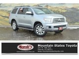 Silver Sky Metallic Toyota Sequoia in 2016