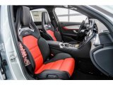 2018 Mercedes-Benz C 63 S AMG Sedan Red Pepper/Black Interior
