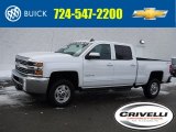 2017 Summit White Chevrolet Silverado 2500HD LT Crew Cab 4x4 #124928812