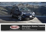 2018 Galactic Aqua Mica Toyota RAV4 XLE AWD #124945091