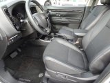 2017 Mitsubishi Outlander SEL Black Interior