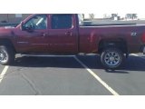 2008 Deep Ruby Metallic Chevrolet Silverado 2500HD LTZ Crew Cab 4x4 #124945076