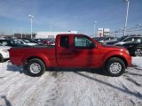 Lava Red Nissan Frontier in 2018