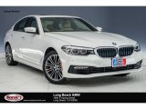 2018 Mineral White Metallic BMW 5 Series 530e iPerfomance Sedan #124983593