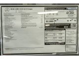 2018 Mercedes-Benz GLE 63 S AMG 4Matic Window Sticker
