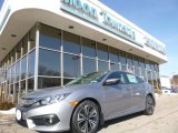 2018 Lunar Silver Metallic Honda Civic EX-T Sedan #124995833