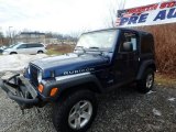 2003 Patriot Blue Jeep Wrangler Rubicon 4x4 #125001377