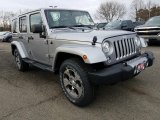 2018 Billet Silver Metallic Jeep Wrangler Unlimited Sahara 4x4 #125001262