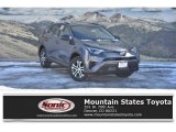 2018 Magnetic Gray Metallic Toyota RAV4 LE AWD #125026848