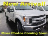 2017 Ingot Silver Ford F250 Super Duty XLT Crew Cab 4x4 #125026994