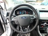 2018 Ford Edge Titanium AWD Steering Wheel