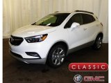 2018 White Frost Tricoat Buick Encore Essence AWD #125045604