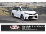 2018 Super White Toyota Sienna XLE #125068294