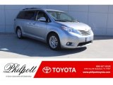 2011 Silver Sky Metallic Toyota Sienna XLE #125068482