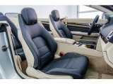2017 Mercedes-Benz E 400 Cabriolet Deep Sea Blue/Silk Beige Interior