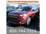 2018 Velvet Red Pearl Jeep Cherokee Overland 4x4 #125094010